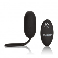 Чёрное виброяйцо из силикона Silicone Remote Rechargeable Egg Чёрное виброяйцо из силикона Silicone Remote Rechargeable Egg