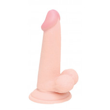 Телесный фаллоимитатор PLUG N RIDE 5.5 FLESH DONG - 14 см. Телесный фаллоимитатор PLUG N RIDE 5.5 FLESH DONG - 14 см.