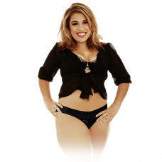Трусики с вибропулей Plus Size Black Трусики с вибропулей Plus Size Black