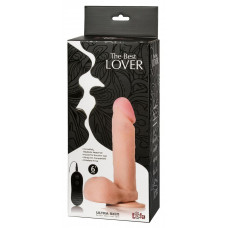 Реалистичный вибратор The Best Lover 6  с присоской - 20 см.
