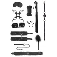 Черный игровой набор БДСМ Intermediate Bondage Kit Черный игровой набор БДСМ Intermediate Bondage Kit