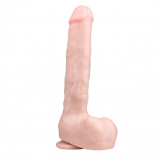 Телесный фаллоимитатор Realistic Dildo - 29,5 см. Телесный фаллоимитатор Realistic Dildo - 29,5 см.