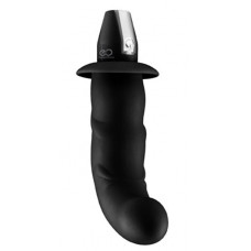 Черный вибромассажер простаты PROSTATE HERO 4INCH Черный вибромассажер простаты PROSTATE HERO 4INCH
