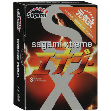 Презервативы Sagami Xtreme Energy с ароматом энергетика - 3 шт. Презервативы Sagami Xtreme Energy с ароматом энергетика - 3 шт.