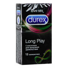 Презервативы для продления удовольствия Durex Long Play - 12 шт. Презервативы для продления удовольствия Durex Long Play - 12 шт.