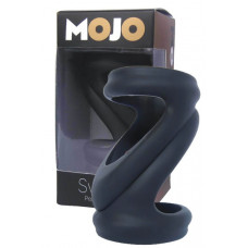 Черная силиконовая насадка-эректор Mojo Svelte Черная силиконовая насадка-эректор Mojo Svelte
