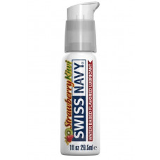Лубрикант Swiss Navy Strawberry Kiwi Lube с ароматом клубники и киви - 29,5 мл. Лубрикант Swiss Navy Strawberry Kiwi Lube с ароматом клубники и киви - 29,5 мл.