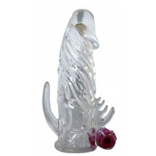 Закрытая прозрачная вибронасадка на пенис Crystal Sleeve Vibe - 12 см. Закрытая прозрачная вибронасадка на пенис Crystal Sleeve Vibe - 12 см.