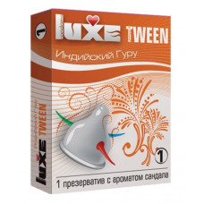 Презерватив Luxe Tween Индийский гуру с ароматом сандала - 1 шт. Презерватив Luxe Tween Индийский гуру с ароматом сандала - 1 шт.
