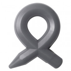 Серое силиконовое эрекционное кольцо RINGS LIQUID SILICONE Серое силиконовое эрекционное кольцо RINGS LIQUID SILICONE