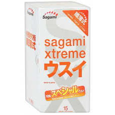 Ультратонкие презервативы Sagami Xtreme Superthin - 15 шт. Ультратонкие презервативы Sagami Xtreme Superthin - 15 шт.
