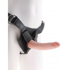 Страпон на виниловых трусиках Strap-on Harness Cock - 17,8 см. Страпон на виниловых трусиках Strap-on Harness Cock - 17,8 см.