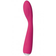 Ярко-розовый G-стимулятор IRIS Clitoral G-spot Vibrator - 18 см. Ярко-розовый G-стимулятор IRIS Clitoral G-spot Vibrator - 18 см.