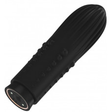 Черная вибропуля Turbo Rechargeable Bullet Lush - 9,8 см. Черная вибропуля Turbo Rechargeable Bullet Lush - 9,8 см.