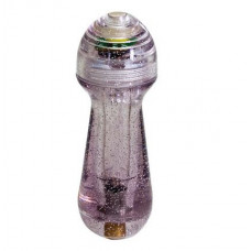 Фиолетовый мини-вибратор с блёстками Gleamer - 11,5 см. Фиолетовый мини-вибратор с блёстками Gleamer - 11,5 см.