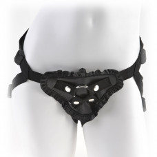 Женские трусики с рюшами для крепления страпона Leather Lovers Harness Женские трусики с рюшами для крепления страпона Leather Lovers Harness