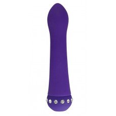 Фиолетовый вибратор BLISS CARESSING VIBE - 14,2 см. Фиолетовый вибратор BLISS CARESSING VIBE - 14,2 см.