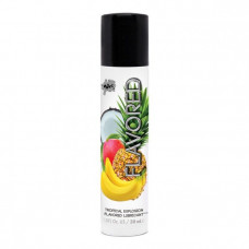 Лубрикант Wet Flavored Tropical Explosion с ароматом тропических фруктов - 30 мл. Лубрикант Wet Flavored Tropical Explosion с ароматом тропических фруктов - 30 мл.