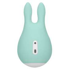 Зеленый клиторальный стимулятор Sugar Bunny - 9,5 см. Зеленый клиторальный стимулятор Sugar Bunny - 9,5 см.