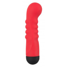 Красный вибратор с 10 режимами вибрации Colorful Joy Ripple - 16,5 см. Красный вибратор с 10 режимами вибрации Colorful Joy Ripple - 16,5 см.