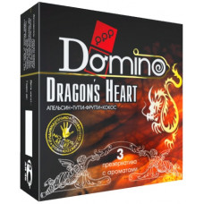 Ароматизированные презервативы Domino Dragon’s Heart - 3 шт. Ароматизированные презервативы Domino Dragon’s Heart - 3 шт.