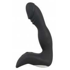Черный перезаряжаемый вибростимулятор простаты Rechargeable Prostate Stimulator Черный перезаряжаемый вибростимулятор простаты Rechargeable Prostate Stimulator