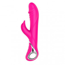 Розовый ротатор NAGHI NO.21 RECHARGEABLE DUO VIBRATOR с клиторальным отростком Розовый ротатор NAGHI NO.21 RECHARGEABLE DUO VIBRATOR с клиторальным отростком