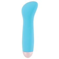 Голубой мини-вибратор Cuties Mini - 12,9 см. Голубой мини-вибратор Cuties Mini - 12,9 см.