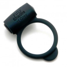 Темно-серое эрекционное кольцо Vibrating Love Ring с вибрацией Темно-серое эрекционное кольцо Vibrating Love Ring с вибрацией