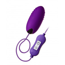 Фиолетовое виброяйцо с пультом управления A-Toys Cony, работающее от USB Фиолетовое виброяйцо с пультом управления A-Toys Cony, работающее от USB