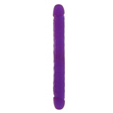 Двойной фиолетовый фаллоимитатор DOUBLE DONG LAVENDER - 30 см. Двойной фиолетовый фаллоимитатор DOUBLE DONG LAVENDER - 30 см.