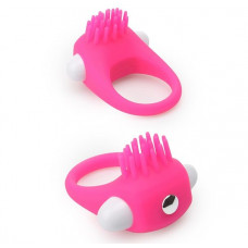 Розовое эрекционное кольцо с щеточкой LIT-UP SILICONE STIMU RING 5 Розовое эрекционное кольцо с щеточкой LIT-UP SILICONE STIMU RING 5