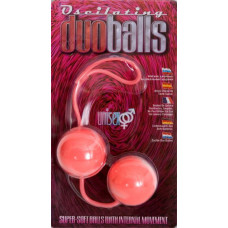 Вагинальные мягкие шарики MARBILIZED DUO BALLS PINK Вагинальные мягкие шарики MARBILIZED DUO BALLS PINK