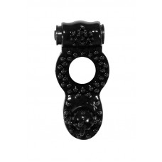 Чёрное эрекционное кольцо Rings Ringer Чёрное эрекционное кольцо Rings Ringer