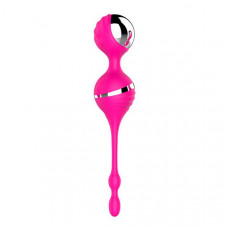 Розовый вагинальные шарики с вибрацией NAGHI NO.17 RECHARGEABLE DUO BALLS Розовый вагинальные шарики с вибрацией NAGHI NO.17 RECHARGEABLE DUO BALLS