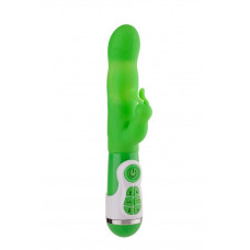 Зеленый вибратор с клиторальным стимулятором INSTYLE DUO VIBRATOR 5.5INCH - 14 см. Зеленый вибратор с клиторальным стимулятором INSTYLE DUO VIBRATOR 5.5INCH - 14 см.