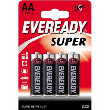 Батарейки EVEREADY SUPER R6 типа AA  - 4 шт.