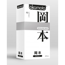 Презервативы OKAMOTO Skinless Skin Purity - 10 шт. Презервативы OKAMOTO Skinless Skin Purity - 10 шт.