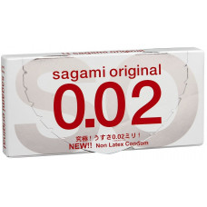 Ультратонкие презервативы Sagami Original 0.02 - 2 шт. Ультратонкие презервативы Sagami Original 0.02 - 2 шт.