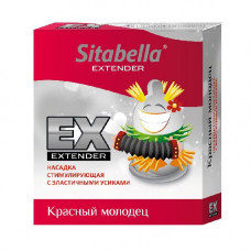 Стимулирующая насадка Sitabella Extender Красный молодец Стимулирующая насадка Sitabella Extender Красный молодец