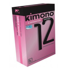 Презервативы KIMONO с ароматом сакуры - 12 шт. Презервативы KIMONO с ароматом сакуры - 12 шт.