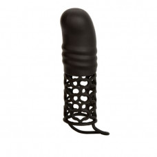 Черная удлиняющая насадка на пенис Silicone 2 Extension - 14,5 см. Черная удлиняющая насадка на пенис Silicone 2 Extension - 14,5 см.