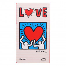 Презервативы Sagami LOVE Keith Haring - 12 шт. Презервативы Sagami LOVE Keith Haring - 12 шт.