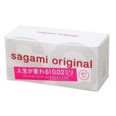 Ультратонкие презервативы Sagami Original 0.02 - 20 шт. Ультратонкие презервативы Sagami Original 0.02 - 20 шт.
