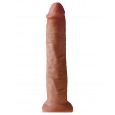 Кофейный фаллоимитатор-гигант на присоске 13 Cock - 33 см. Кофейный фаллоимитатор-гигант на присоске 13 Cock - 33 см.