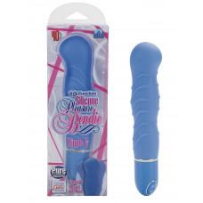 Голубой гнущийся вибратор Silicone Pleasure Bendie Ripple G s - 17,3 см. Голубой гнущийся вибратор Silicone Pleasure Bendie Ripple G s - 17,3 см.