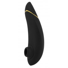 Чёрный бесконтактный клиторальный стимулятор Womanizer Premium Чёрный бесконтактный клиторальный стимулятор Womanizer Premium