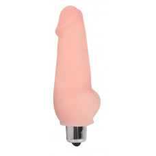Телесный мини-вибратор Vibrator Mini - 9,5 см. Телесный мини-вибратор Vibrator Mini - 9,5 см.