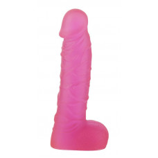 Розовый фаллоимитатор XSKIN 7 PVC DONG TRANSPARENT PINK - 18 см. Розовый фаллоимитатор XSKIN 7 PVC DONG TRANSPARENT PINK - 18 см.