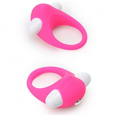 Розовое эрекционное кольцо LIT-UP SILICONE STIMU RING 6 Розовое эрекционное кольцо LIT-UP SILICONE STIMU RING 6